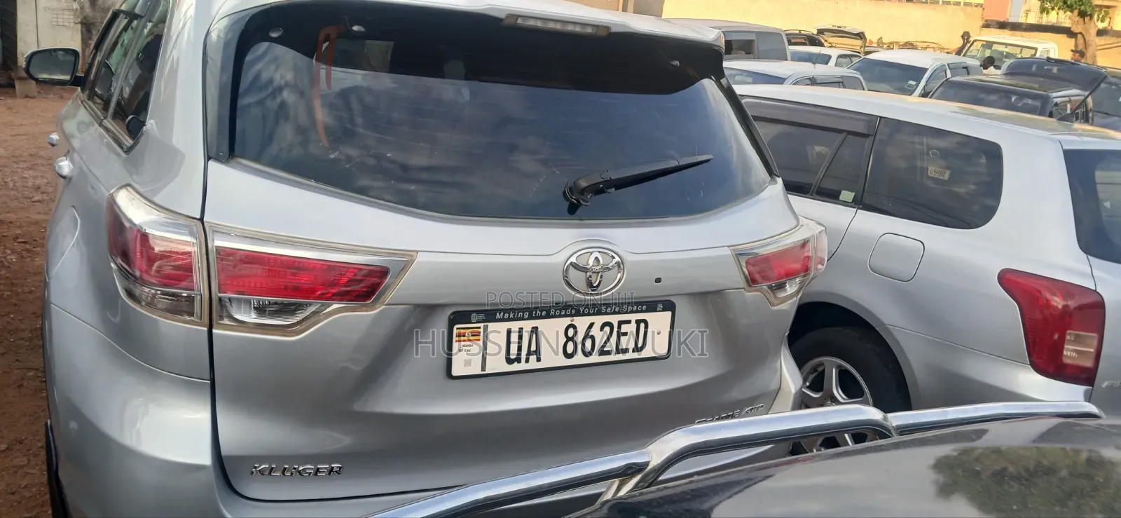 Toyota Kluger 2008 Silver