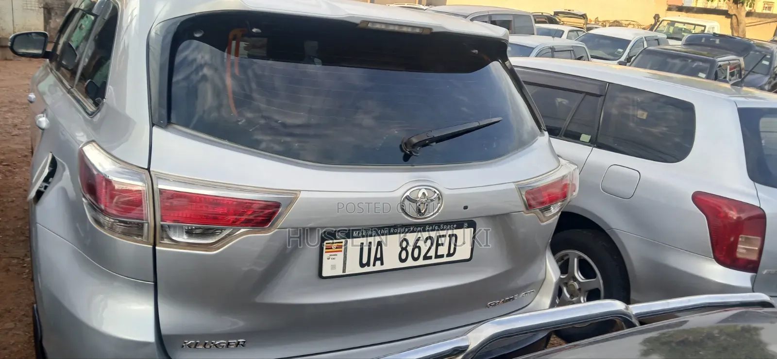Toyota Kluger 2008 Silver