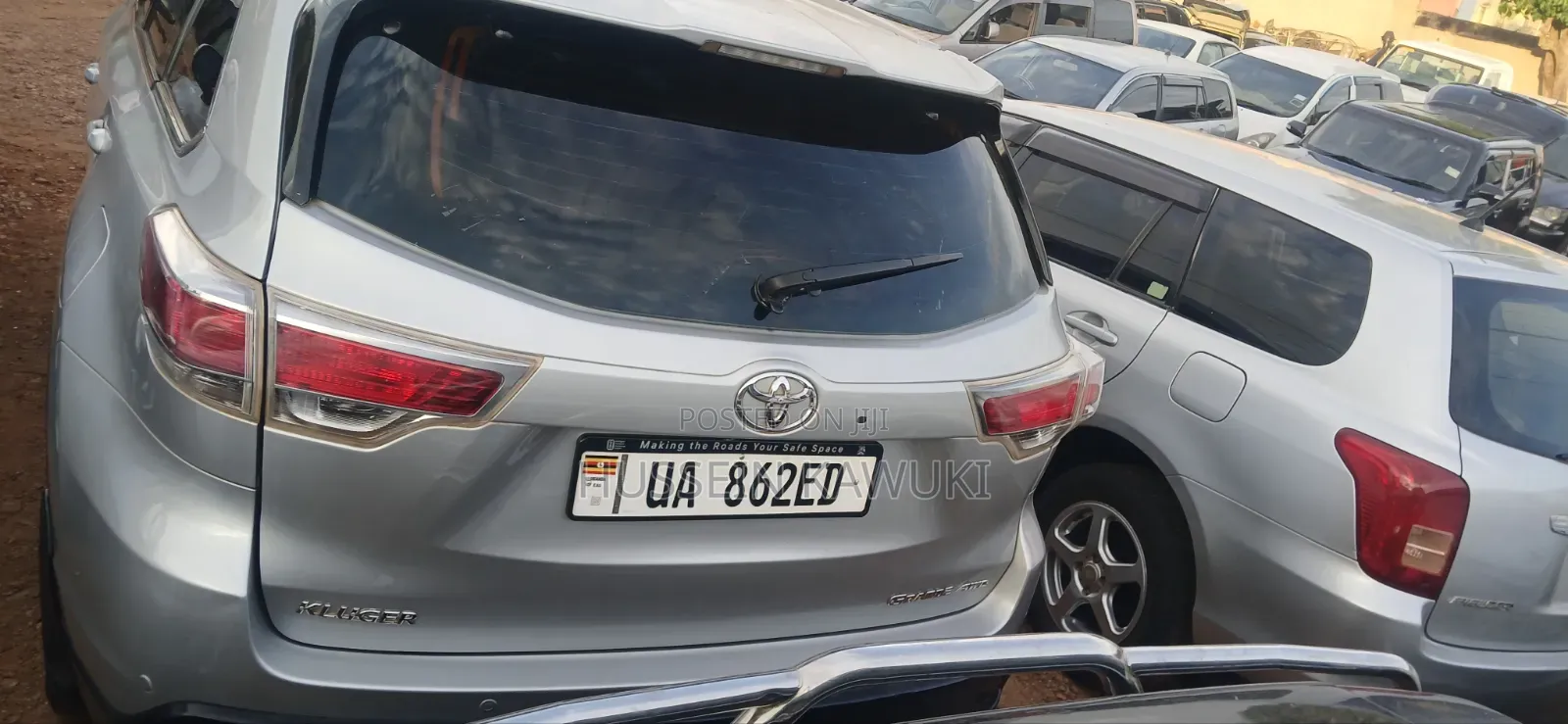 Toyota Kluger 2008 Silver