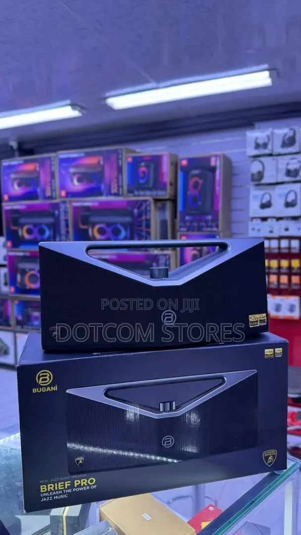 BUGANi Brief Pro Portable Bluetooth Speaker.