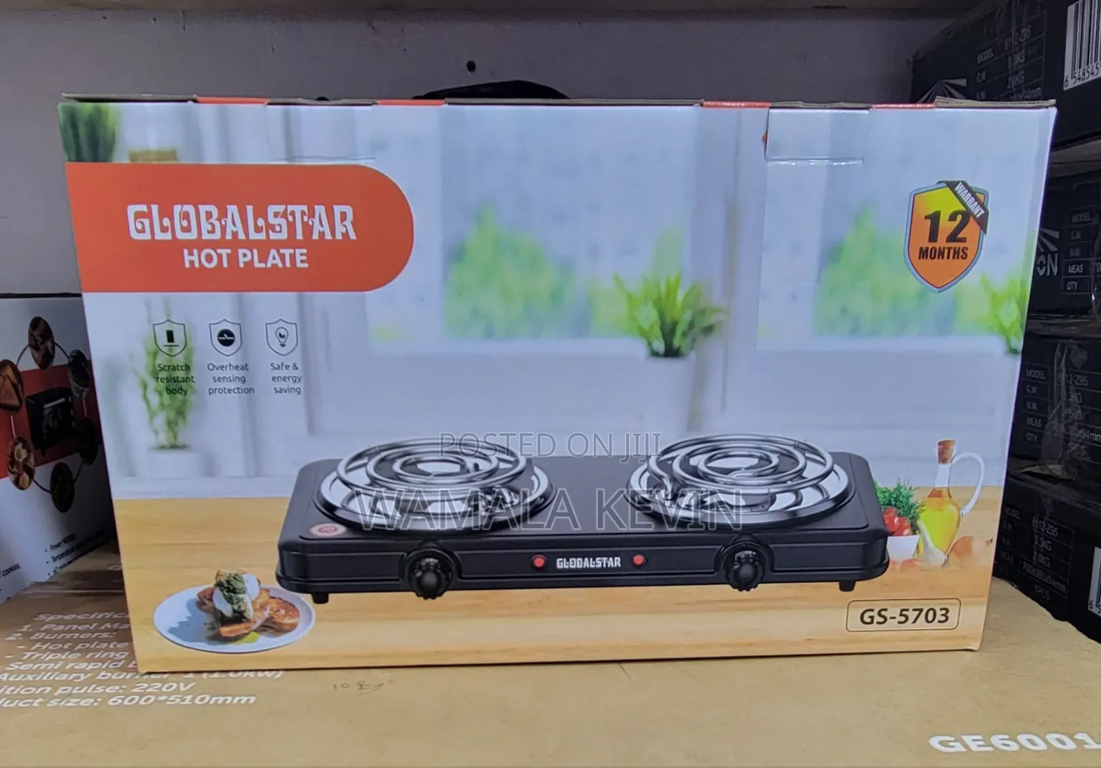 Electric Hot Plate Double