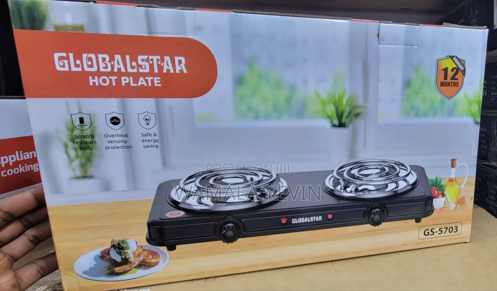 Electric Hot Plate Double