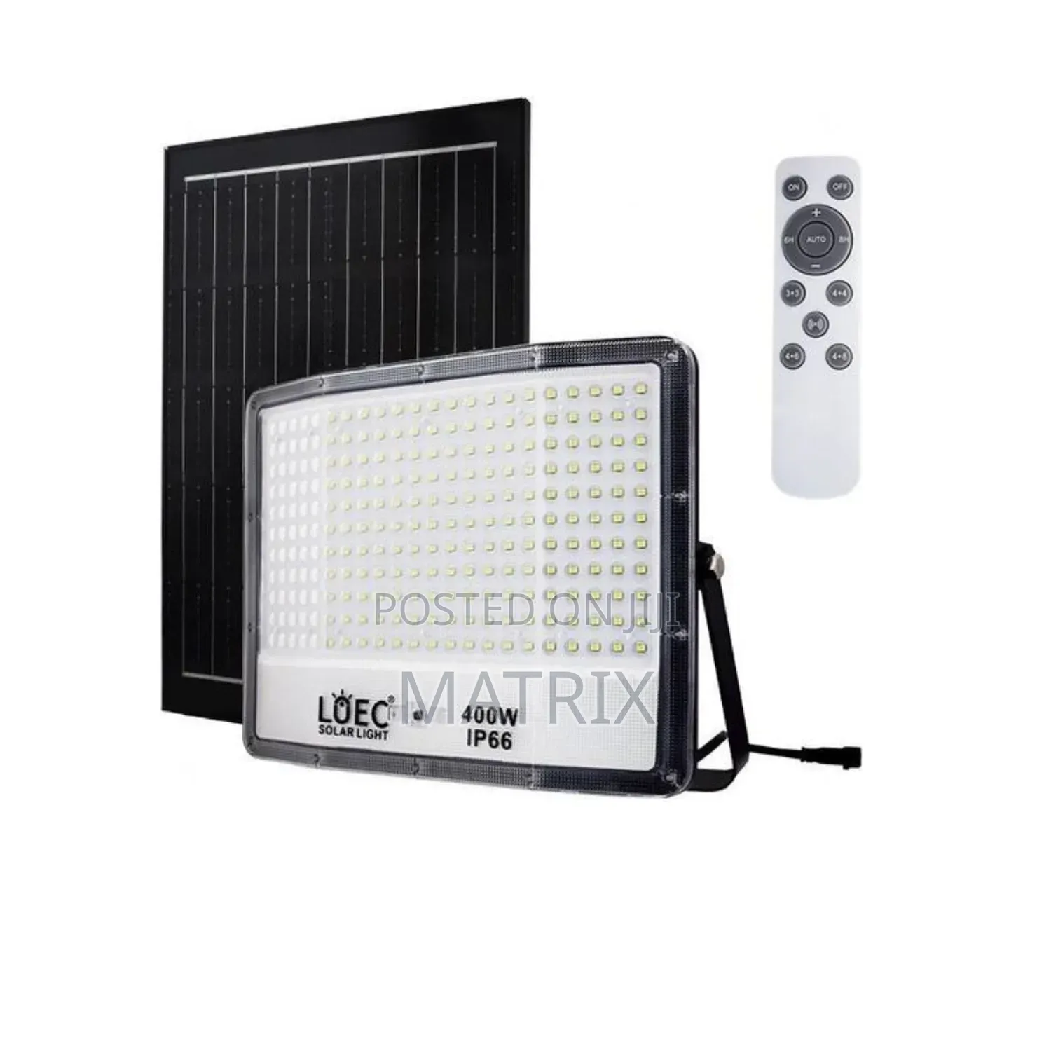 400W Solar Flood Light With Remote Control & Motion Sensor Waterproof