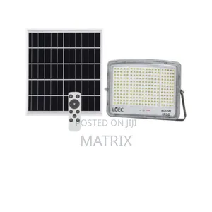 400W Solar Flood Light With Remote Control & Motion Sensor Waterproof