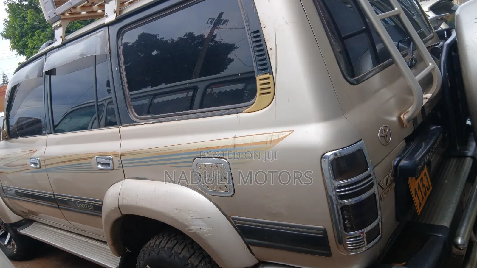 Toyota Land Cruiser 2002 Gold