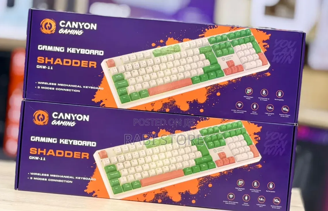 Canyon Shadder GKW-11 Wireless Mechanical Gaming Keyboard