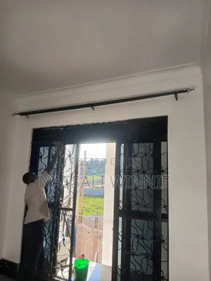 Black Twisted Curtains Rods