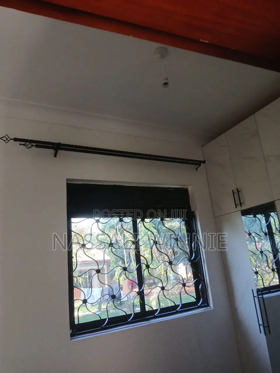Black Twisted Curtains Rods