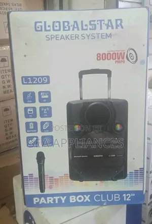 Global Star Party Box 12"