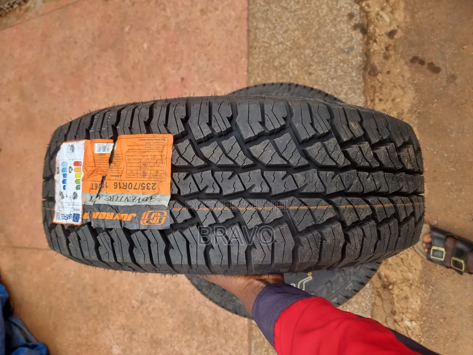 235/70r16 Adventure Grips Tires for Klugar, Harrier