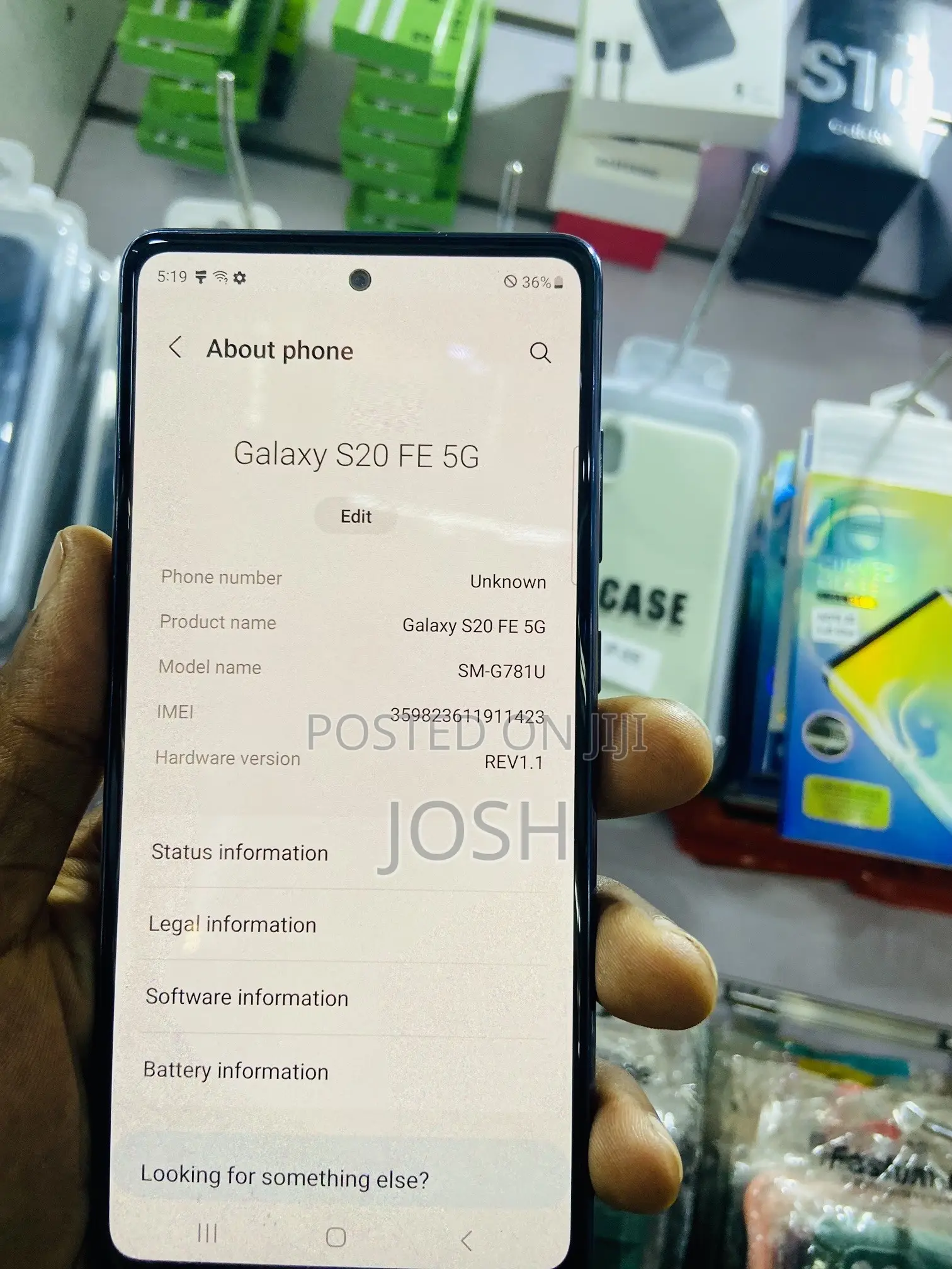 Samsung Galaxy S20 FE 128 GB Blue