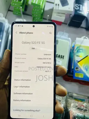 Samsung Galaxy S20 FE 128 GB Blue