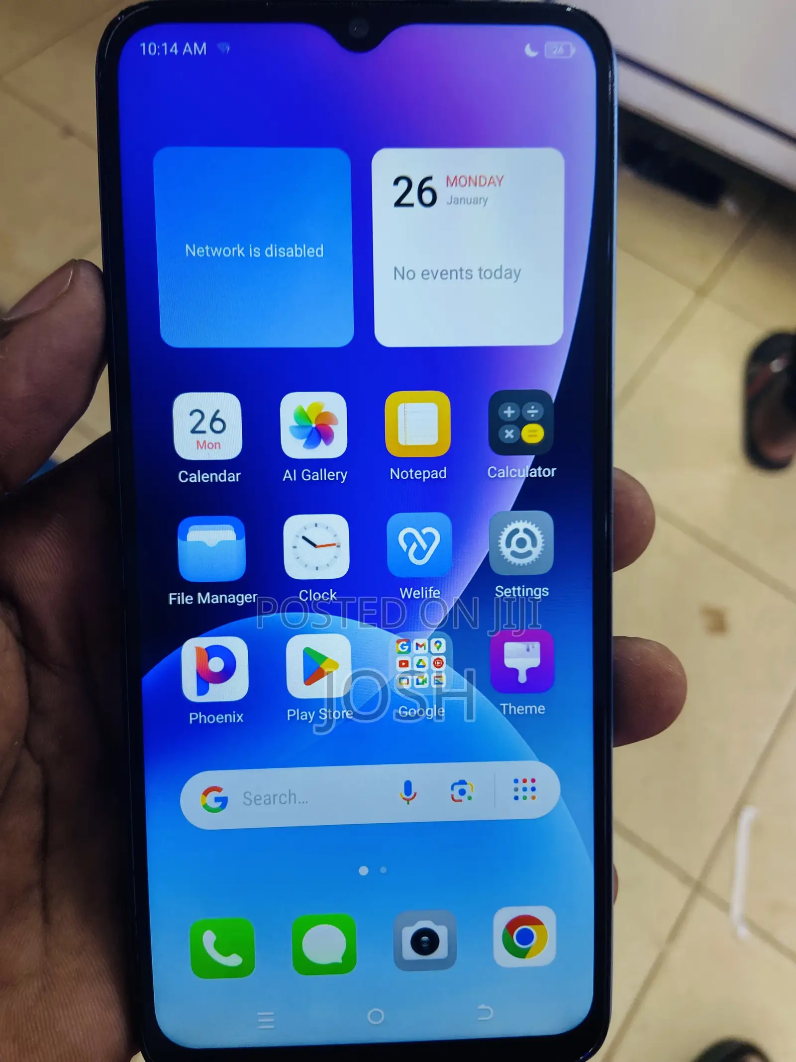 Itel A70 128 GB Blue