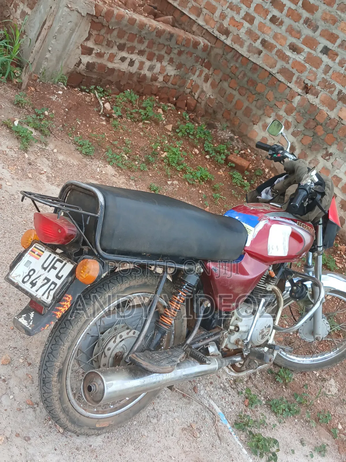 Bajaj Boxer 2017 Red