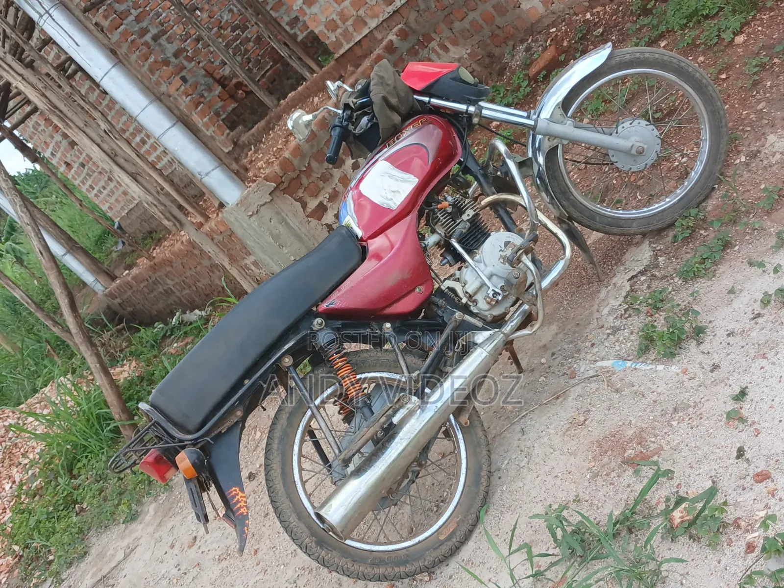 Bajaj Boxer 2017 Red