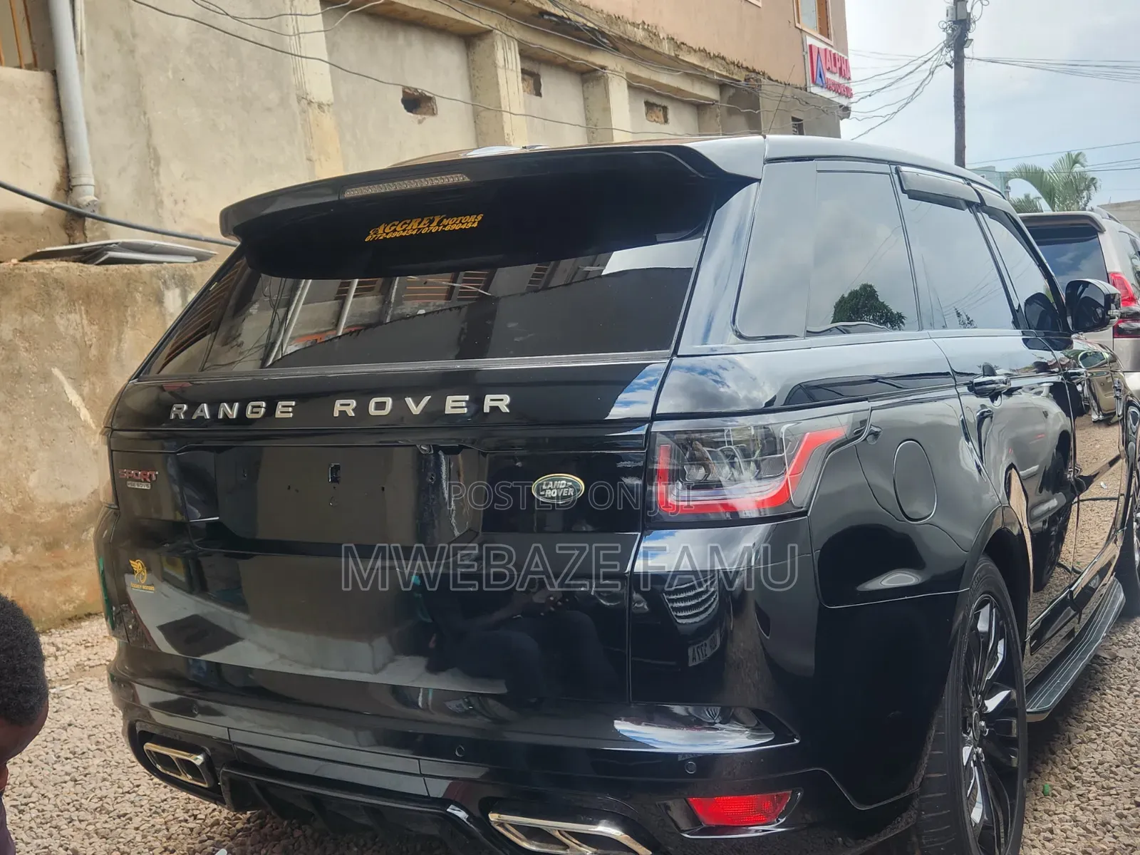 Land Rover Range Rover Sport 2017 Black