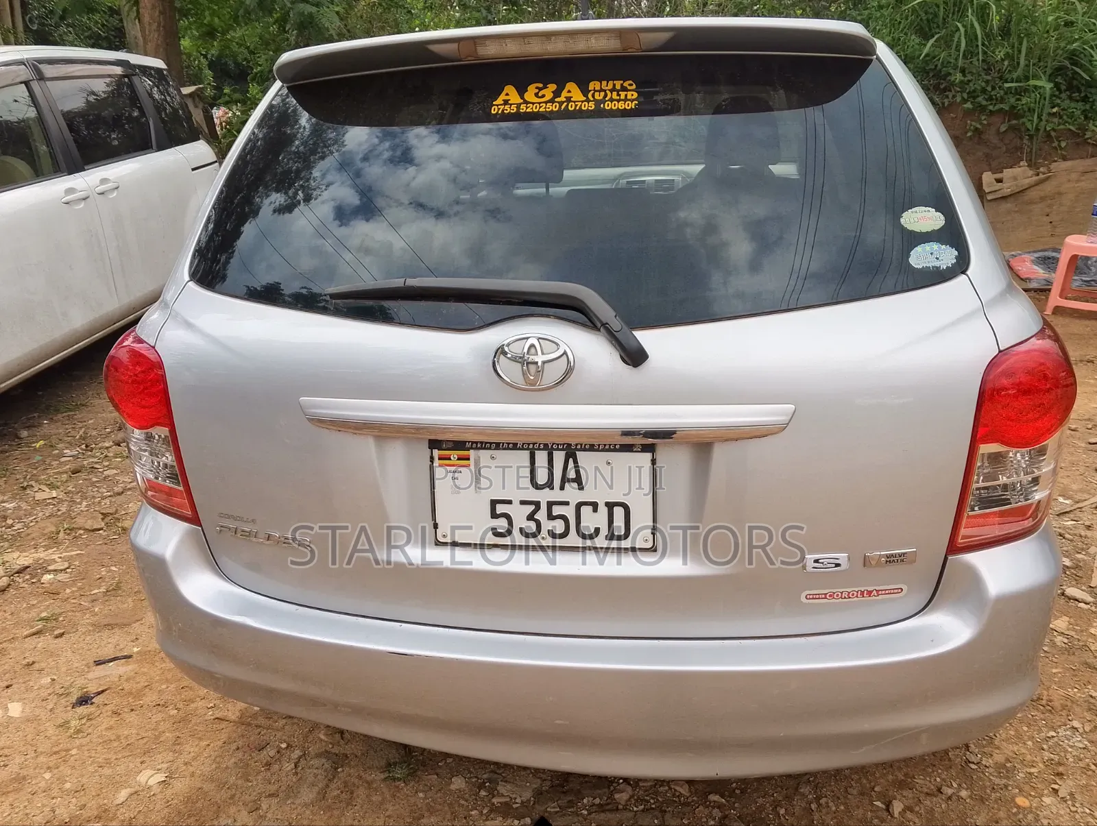 Toyota Corolla Fielder 1.5 Petrol AWD 2010 Silver