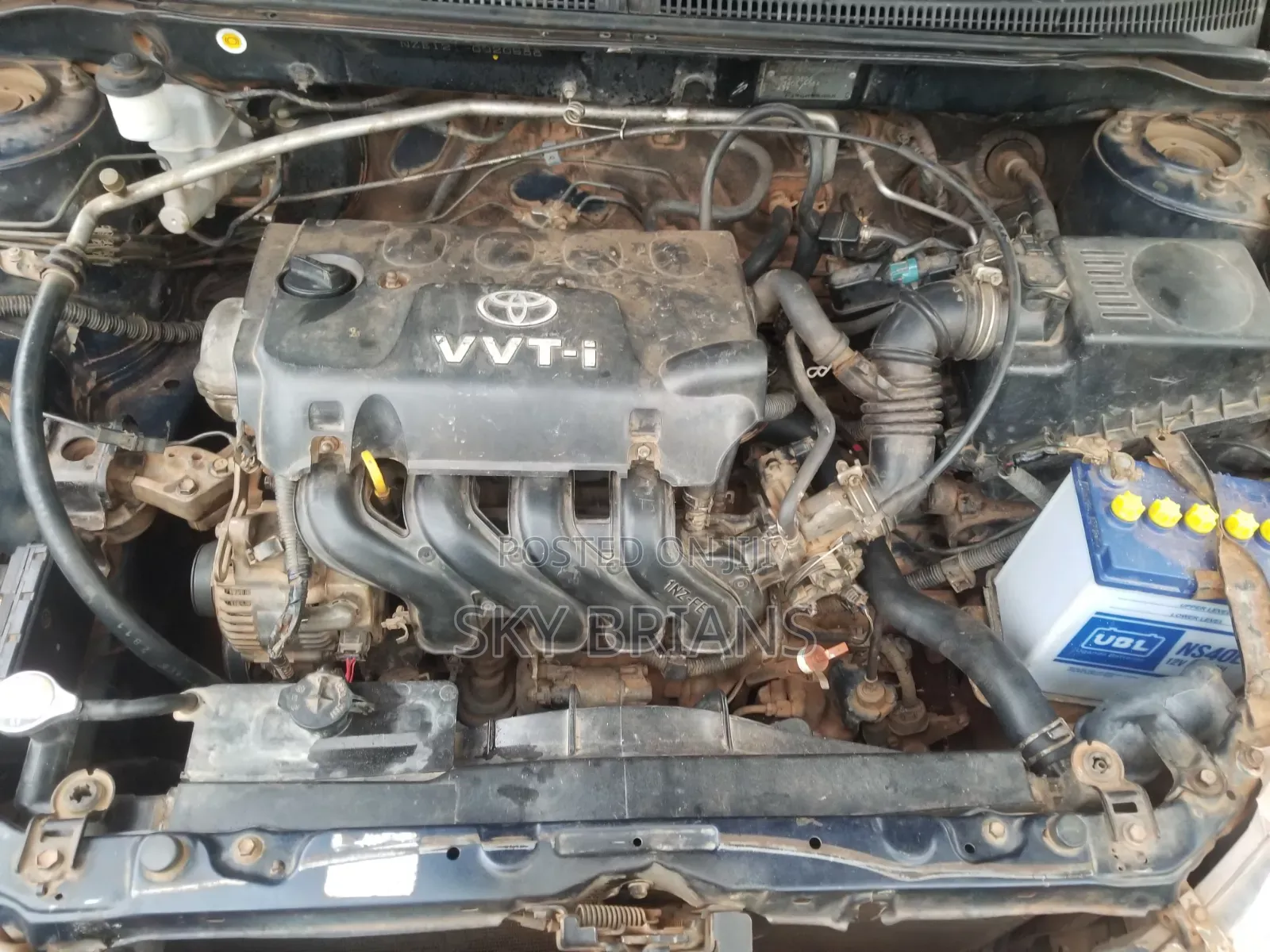 Toyota Corolla Fielder 2005 Blue