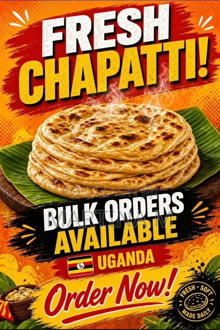 Chapati for Sale in Uganda Bulk Orders