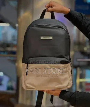 2-Tone Essentials Travel Backpack, Laptop Bag