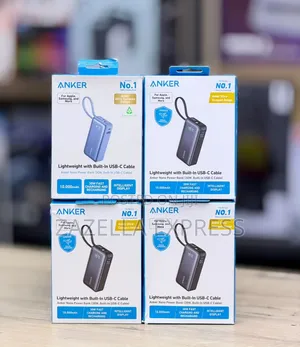 Anker 533 Nano Power Bank 10,000mah 30W With Built in USB C Cable
