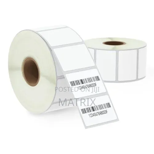 Self-Adhesive Thermal Paper Labels for Barcode Printing, Price Tags