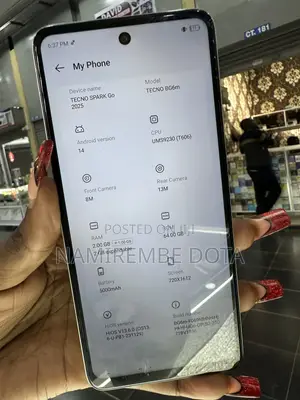 Tecno Pop 8 64 GB Graphite