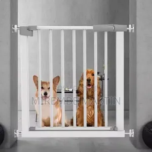 Pressure Fit Safety Gate With Manual Close, Adjustable Length