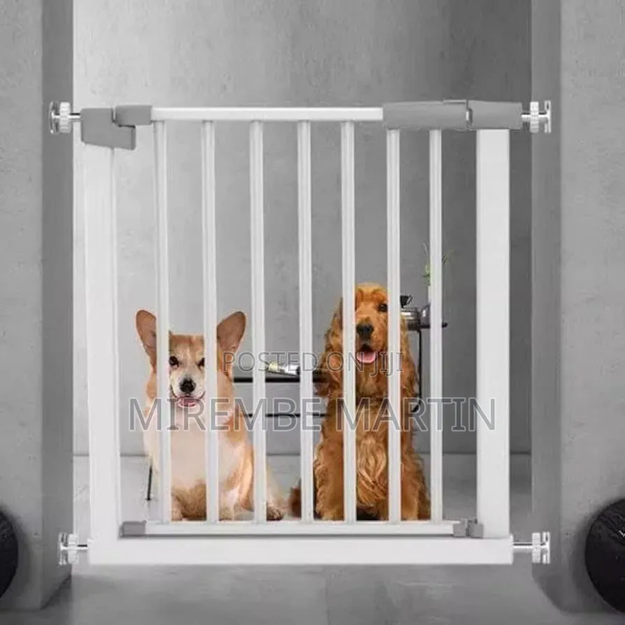 Pressure Fit Safety Gate With Manual Close, Adjustable Length