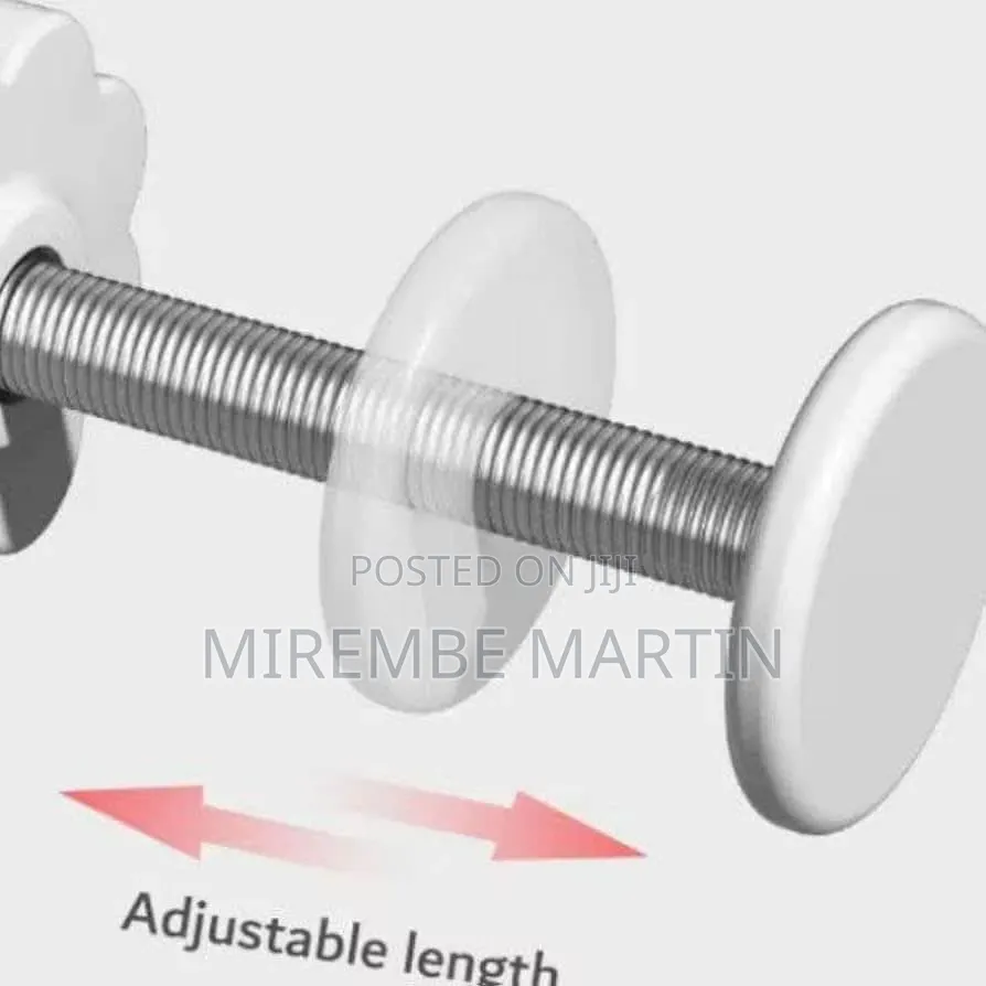 Pressure Fit Safety Gate With Manual Close, Adjustable Length