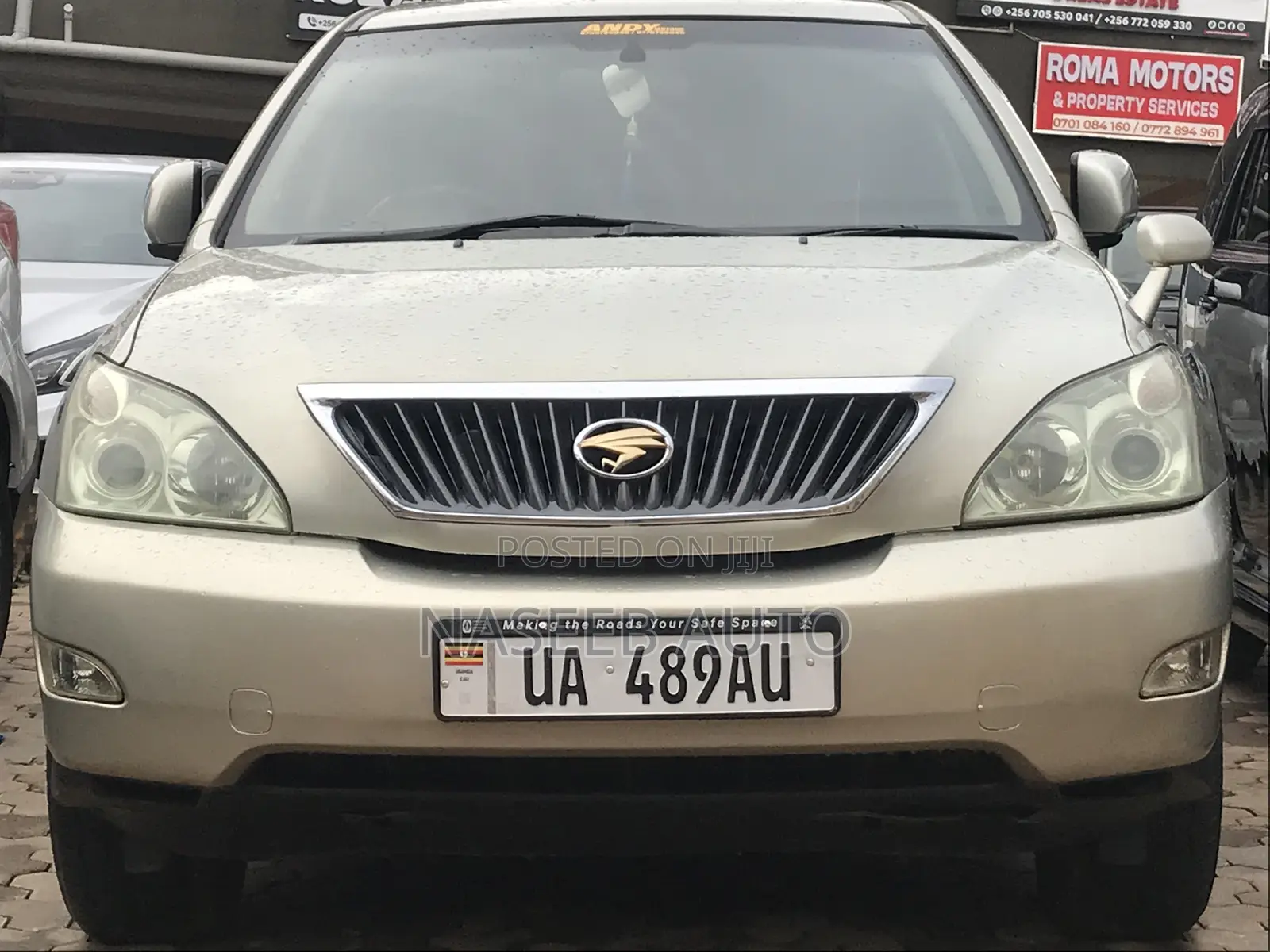 Toyota Harrier 2008 Gold