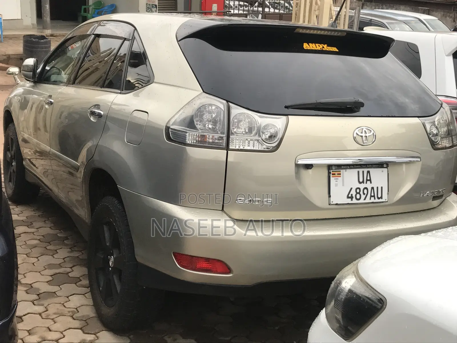 Toyota Harrier 2008 Gold