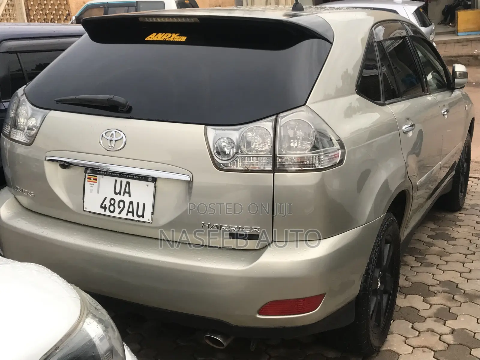 Toyota Harrier 2008 Gold