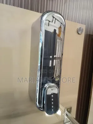 Manual Chrome Finish Soap Dispenser