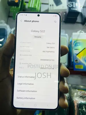 Samsung Galaxy S22 5G 128 GB Gray