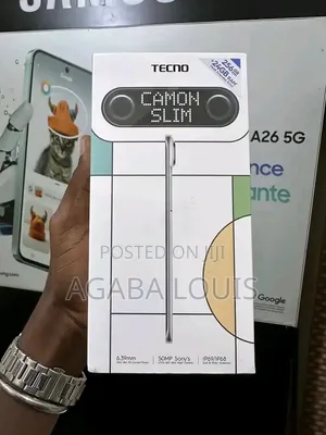 New Tecno Camon Slim 256 GB Silver