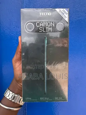 New Tecno Camon Slim 256 GB Black