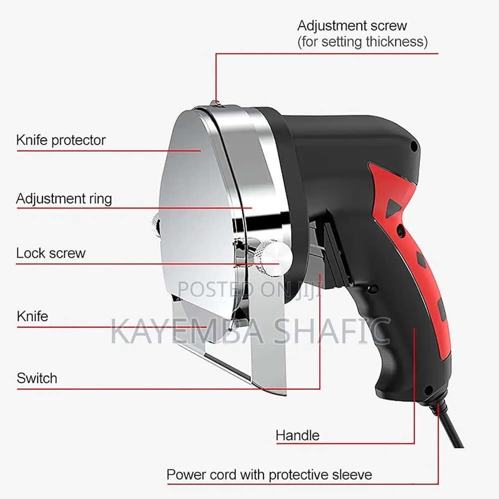 Commercial Handheld Electric Shawarma Slicer & Doner Kebab Knife