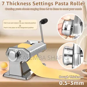 Royaleks 15cm Stainless Steel Manual Pasta & Noodle Maker