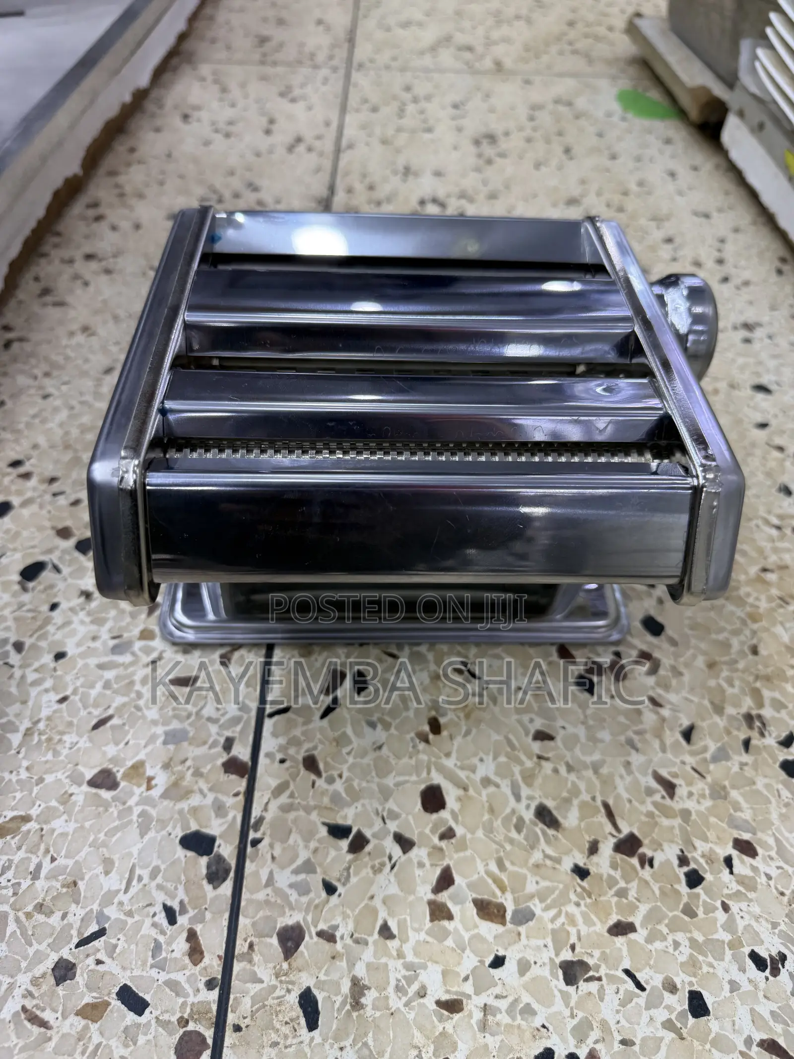 Royaleks 15cm Stainless Steel Manual Pasta & Noodle Maker
