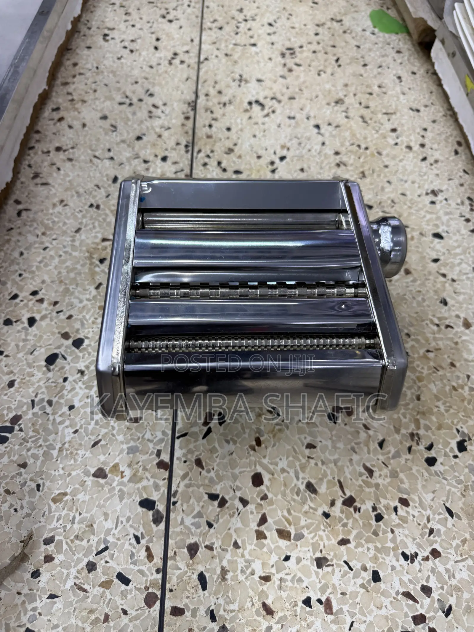 Royaleks 15cm Stainless Steel Manual Pasta & Noodle Maker