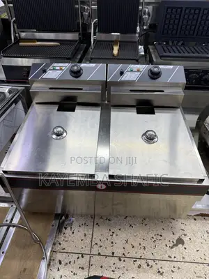 Commercial Electric Double Deep Fryer - 20 Litre (10L + 10L)