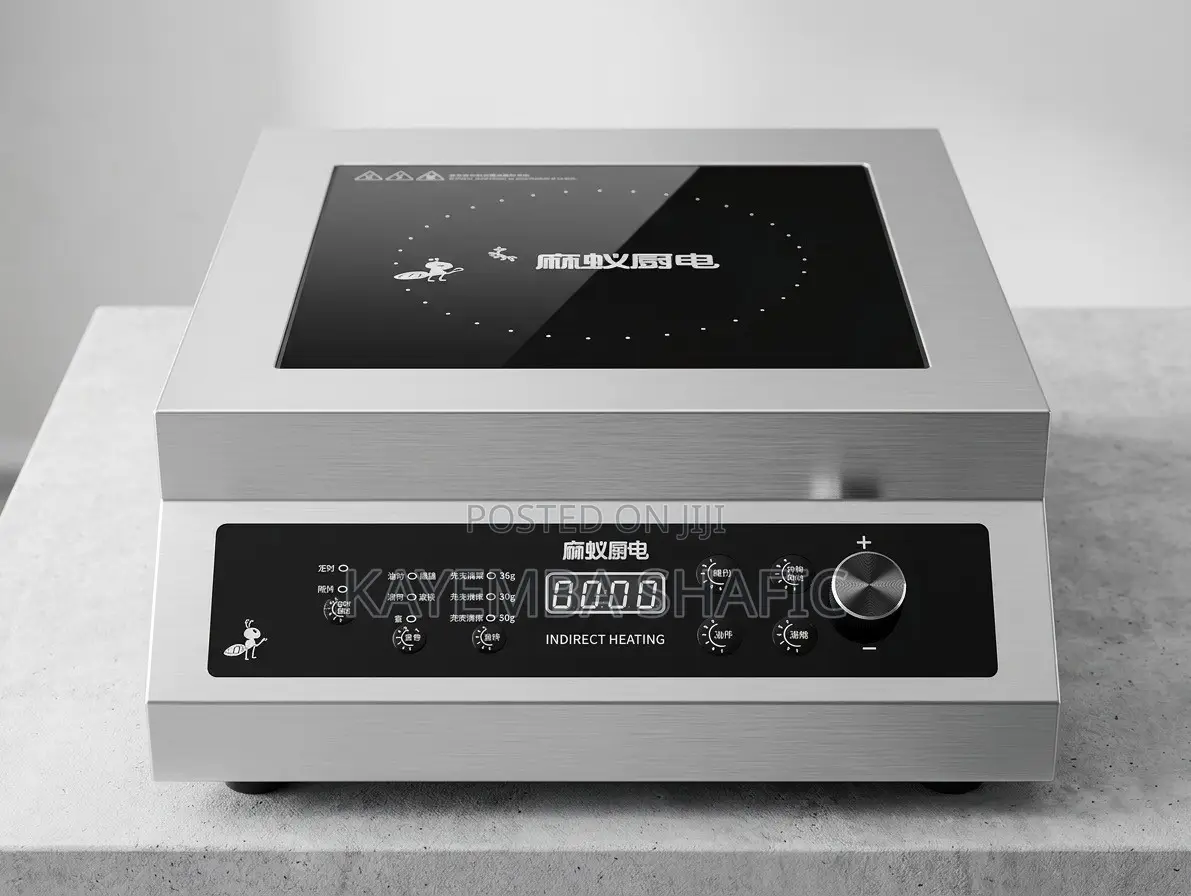 Commercial Stainless Steel Indirect Heating Single Induction Cooker