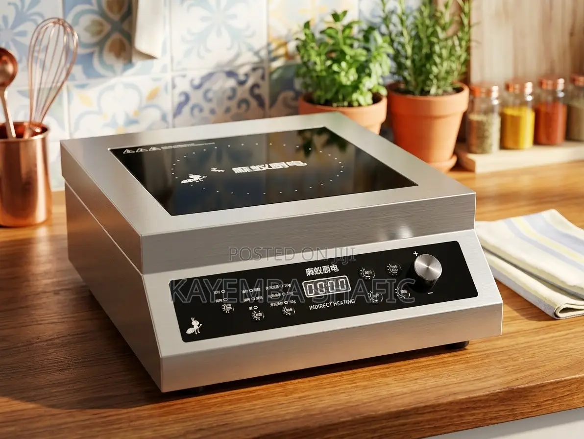Commercial Stainless Steel Indirect Heating Single Induction Cooker