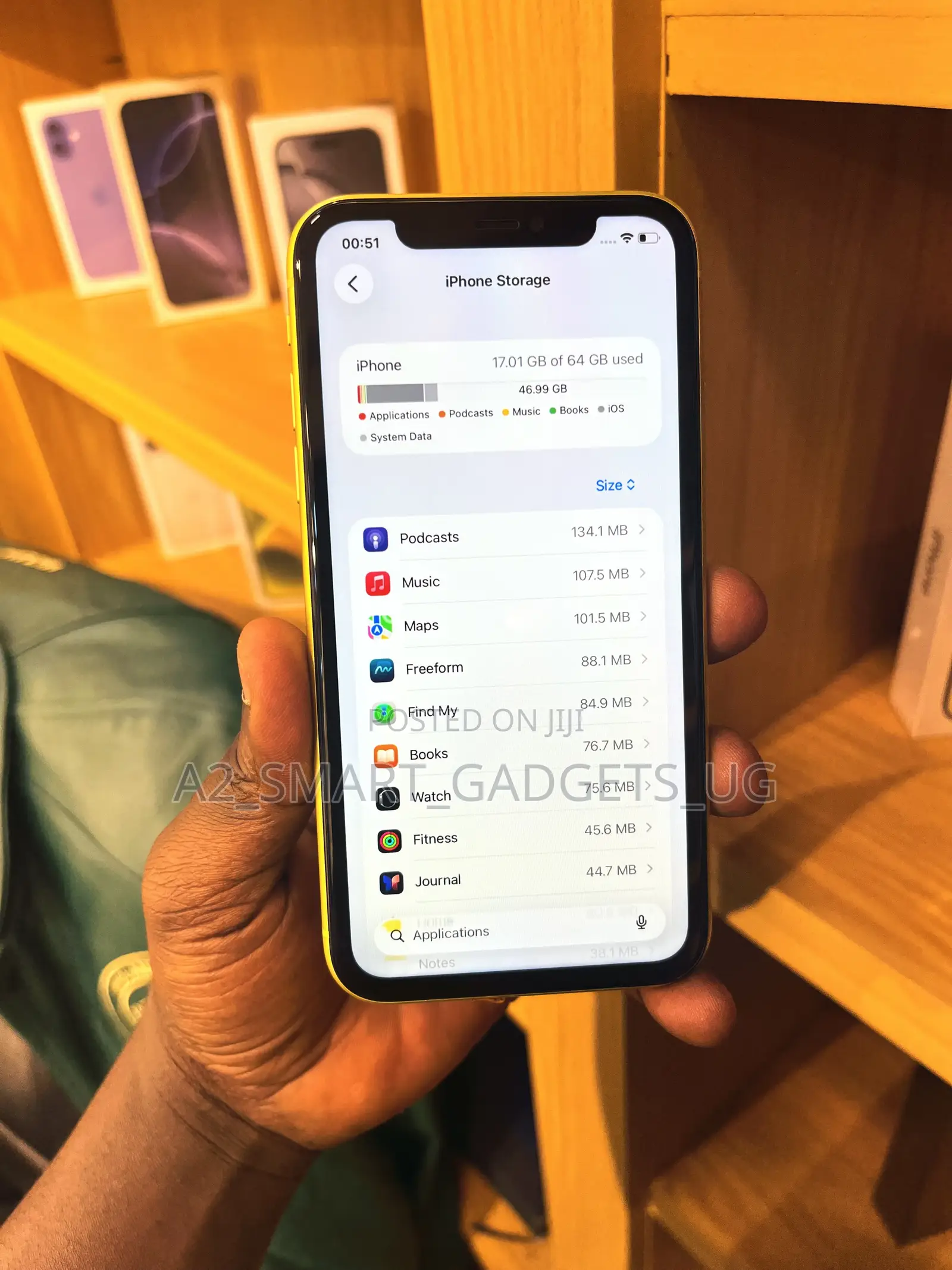 Apple iPhone 11 64 GB Yellow