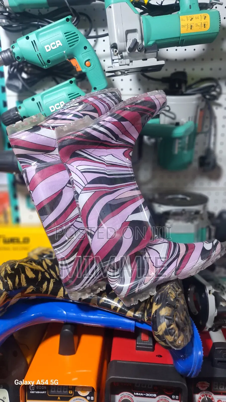 Floral Rain Gumboots