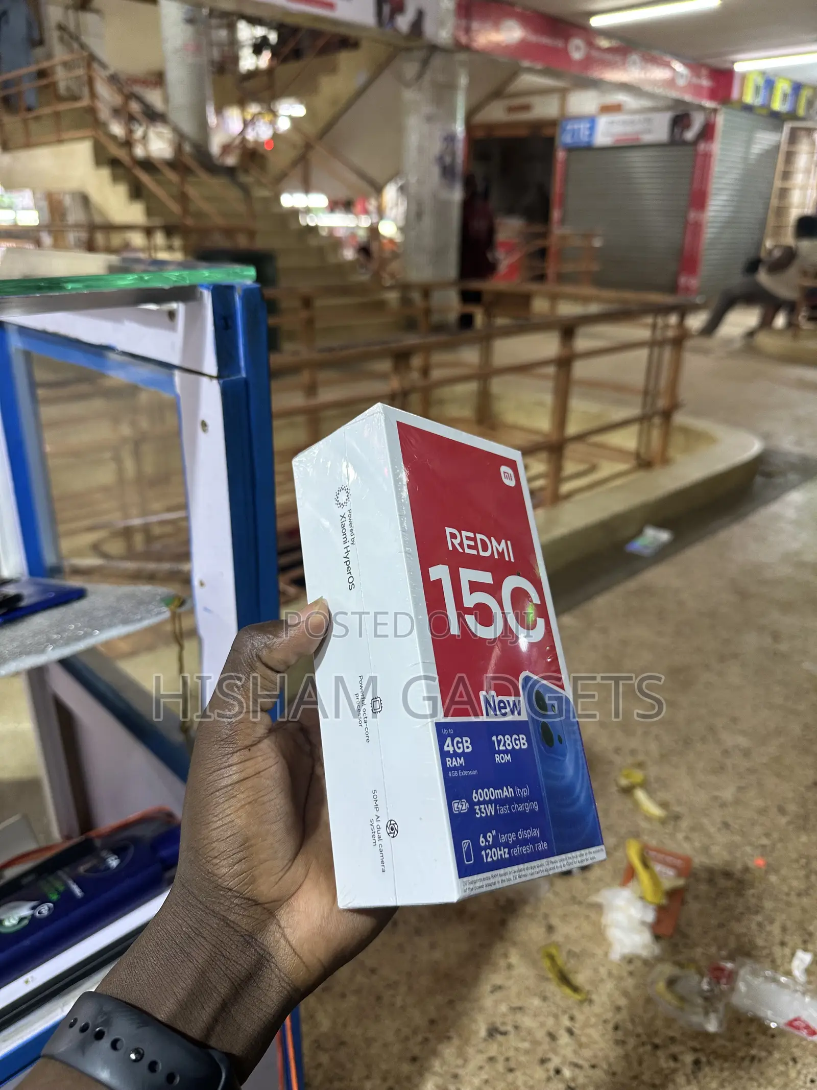 New Xiaomi Redmi 15C 4G 128 GB Black