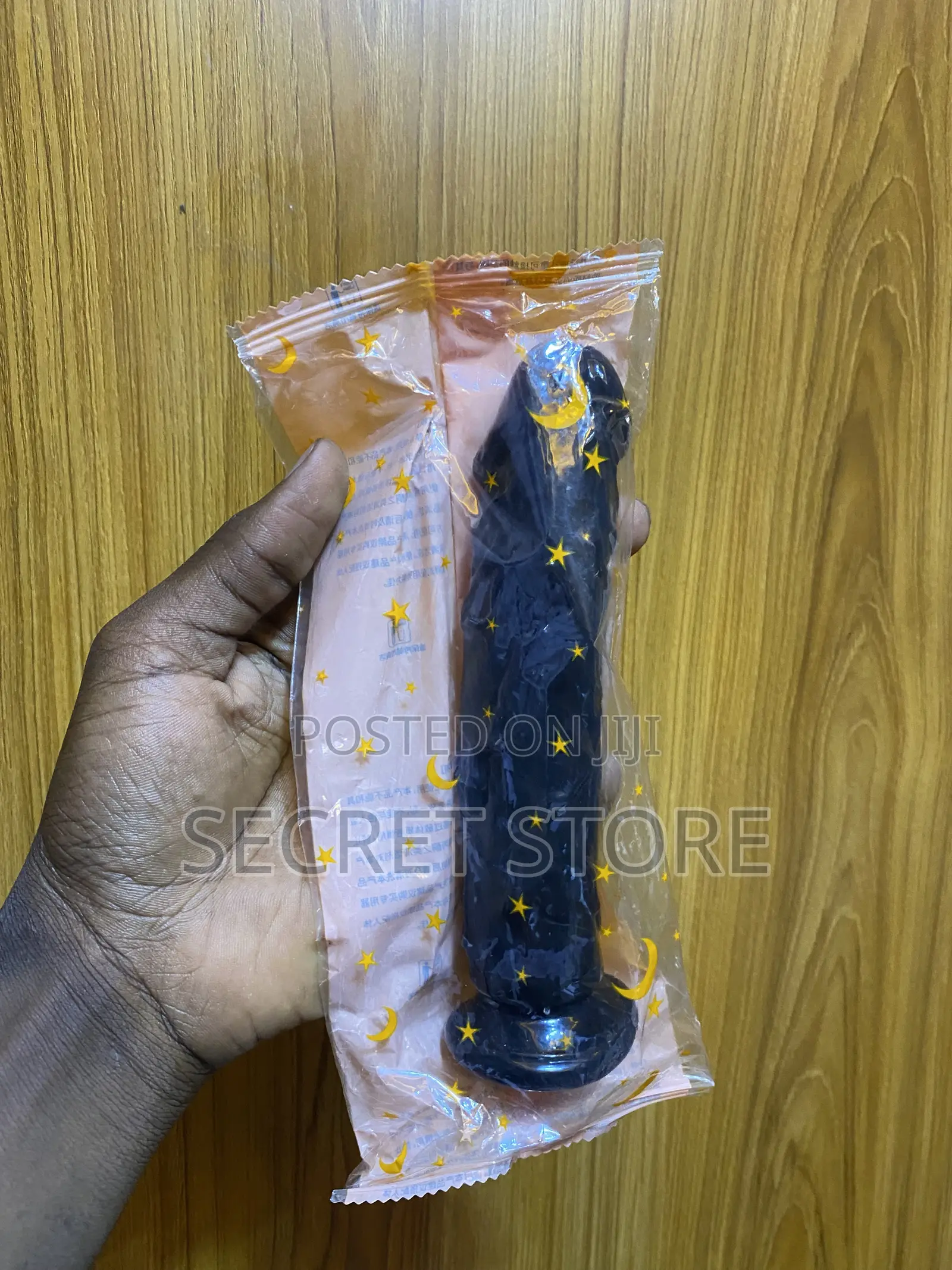 Premium Black Realistic Silicone Dildo With Hands-Free Suction Base
