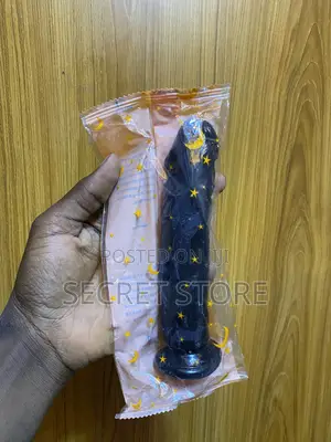 Premium Black Realistic Silicone Dildo With Hands-Free Suction Base