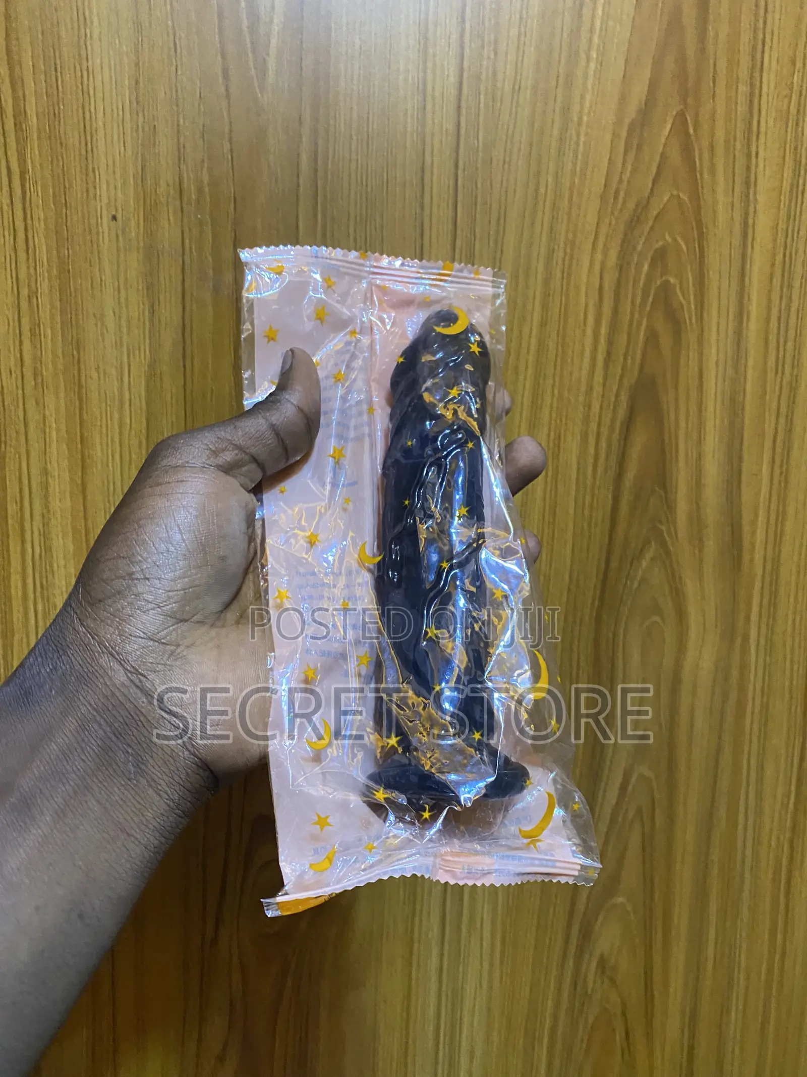 Premium Black Realistic Silicone Dildo With Hands-Free Suction Base